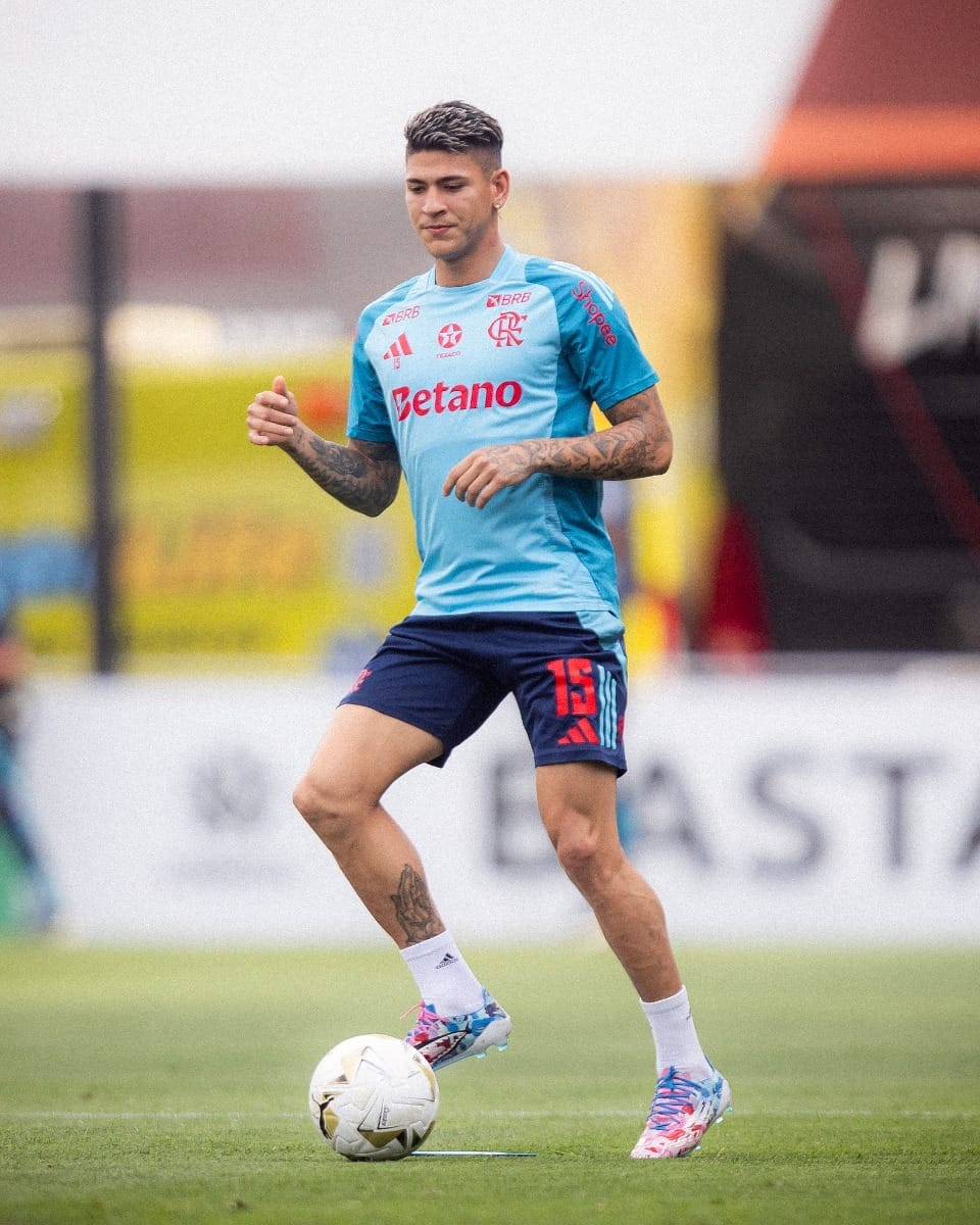 Carrascal, atacante do Flamengo. Foto: Adriano Fontes/Flamengo