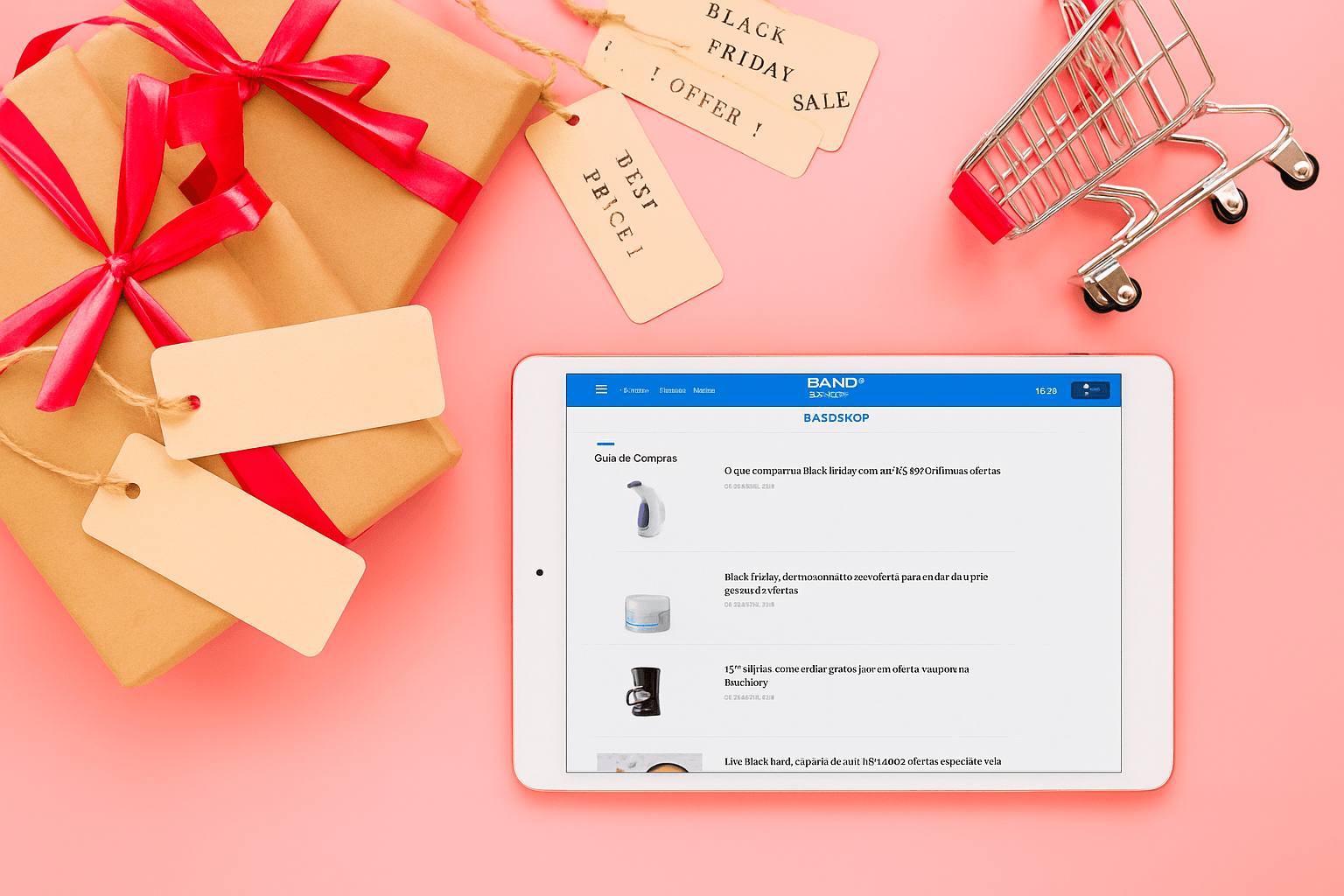 Newsletter Guia de Compras: receba ofertas e dicas para economizar