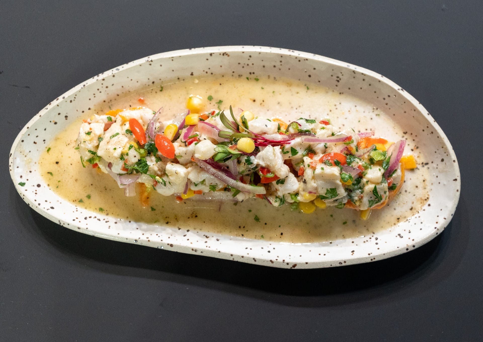 Ceviche de tilápia com batata-doce da Valesca Popozuda | Band Receitas