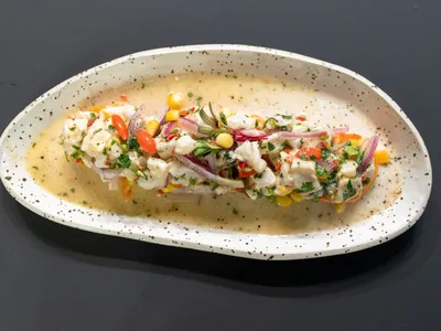 Ceviche de tilápia com batata-doce da Valesca Popozuda | Band Receitas