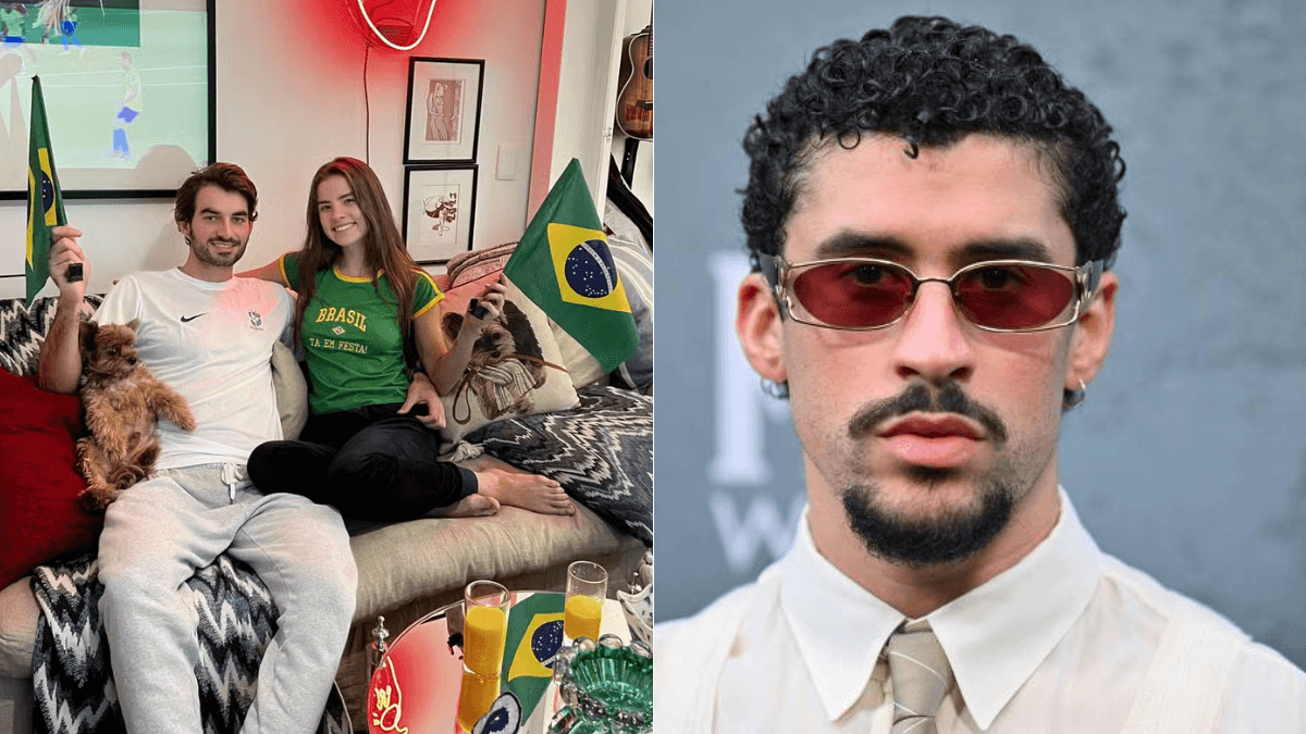 Giulia Be revela que deu "fora" em Bad Bunny antes de noivar com Kennedy