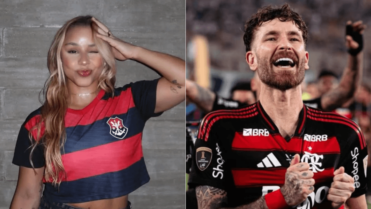 Ex de Flávia Saraiva nega atrito com Léo Pereira: "Superdiscreto"
