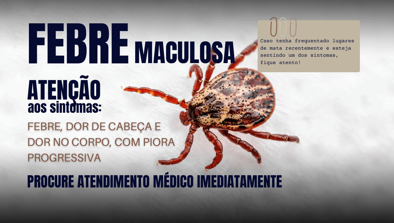 Fique atento aos sintomas