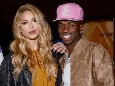 Virginia apaga fotos com Vini Jr., mas continua seguindo jogador