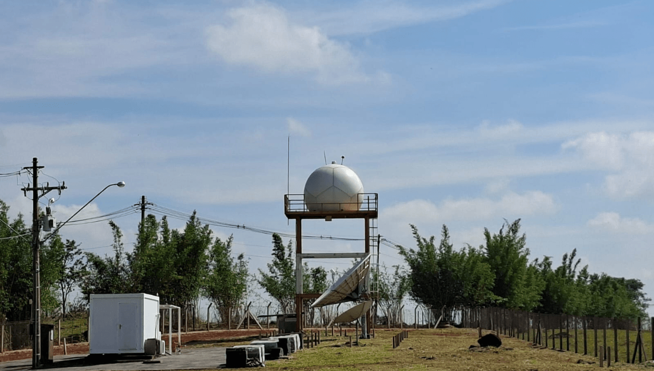 Defesa Civil realiza simulado de lançamento do radar meteorológico