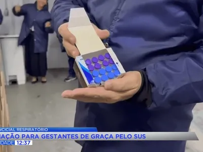 Paraná recebe vacina contra vírus respiratório para gestantes pelo SUS