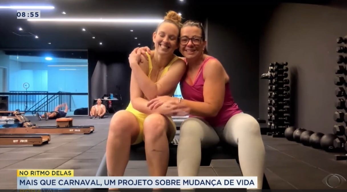 Thais Dantas e Leilane Garcia no ritmo delas