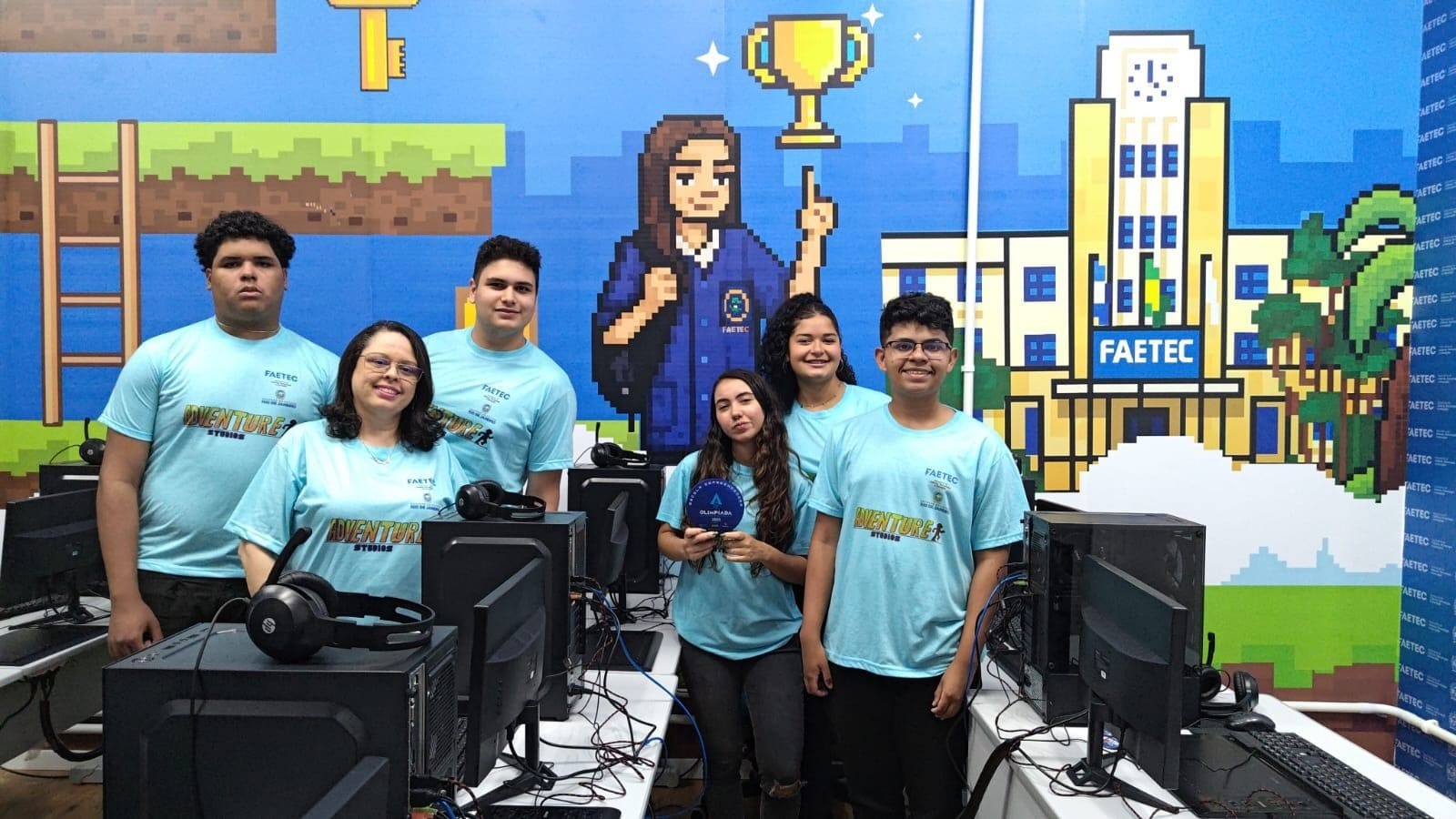Alunos da Faetec participam de etapa da Olimpíada de Empreendedorismo