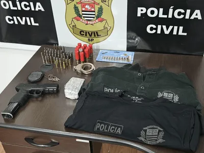Oficial administrativo é preso por posse de munições e tráfico de drogas