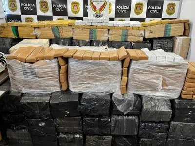 Polícia Civil apreende carreta com mais de 1 tonelada de maconha