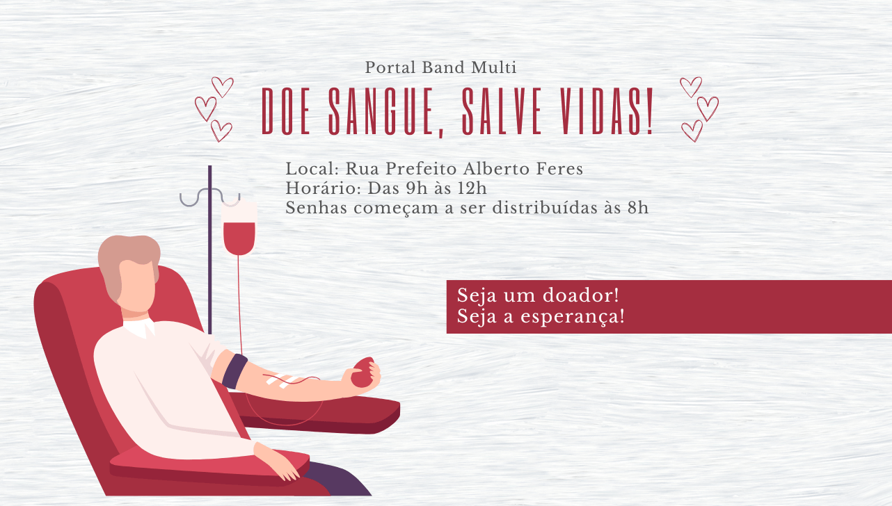 Seja um doador e salve vidas