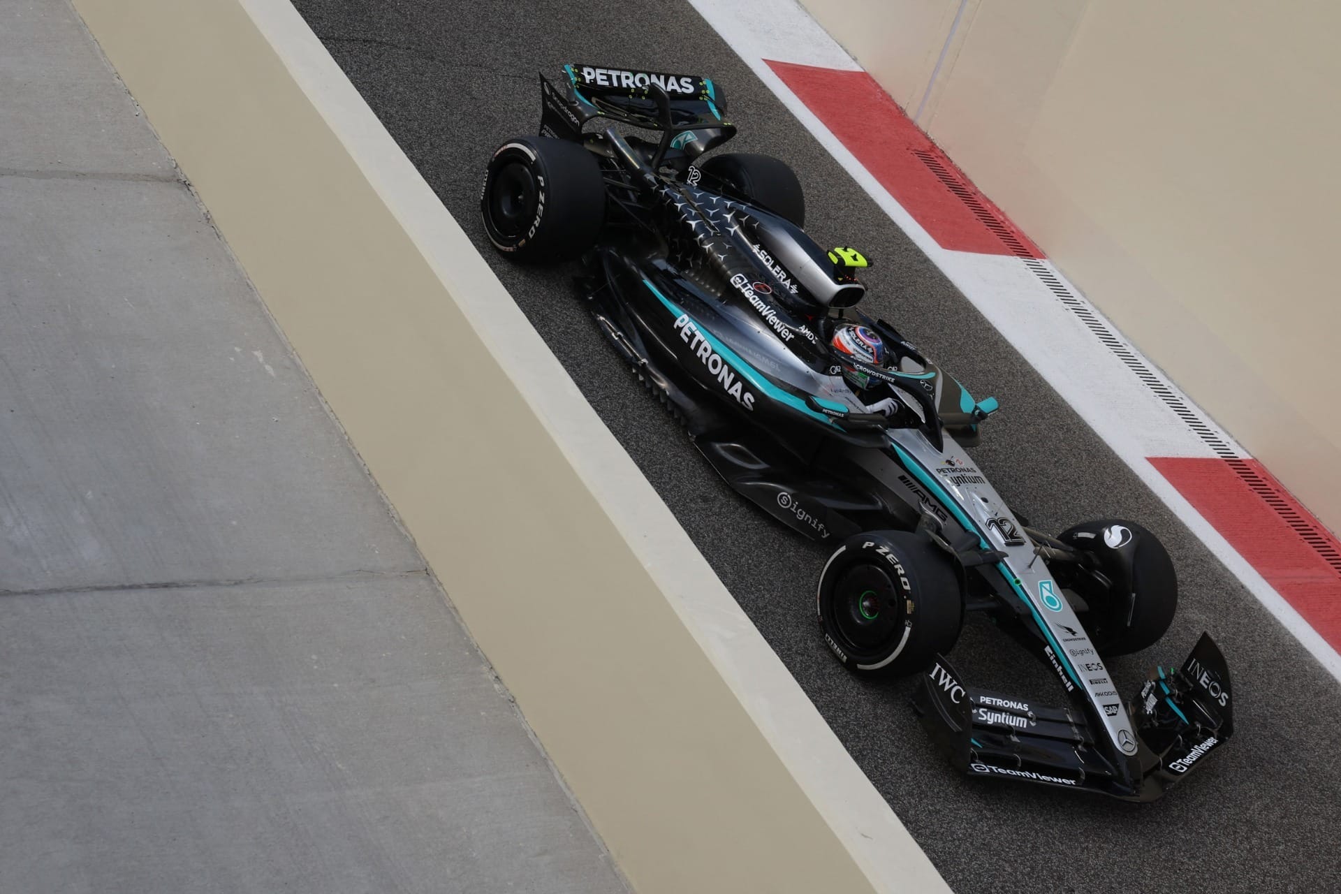 Treino livre 1 do GP de Abu Dhabi