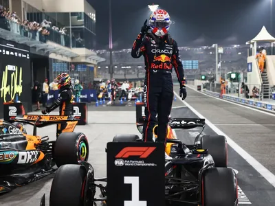 Verstappen bate McLarens e é pole no GP de Abu Dhabi; Bortoleto é 7º