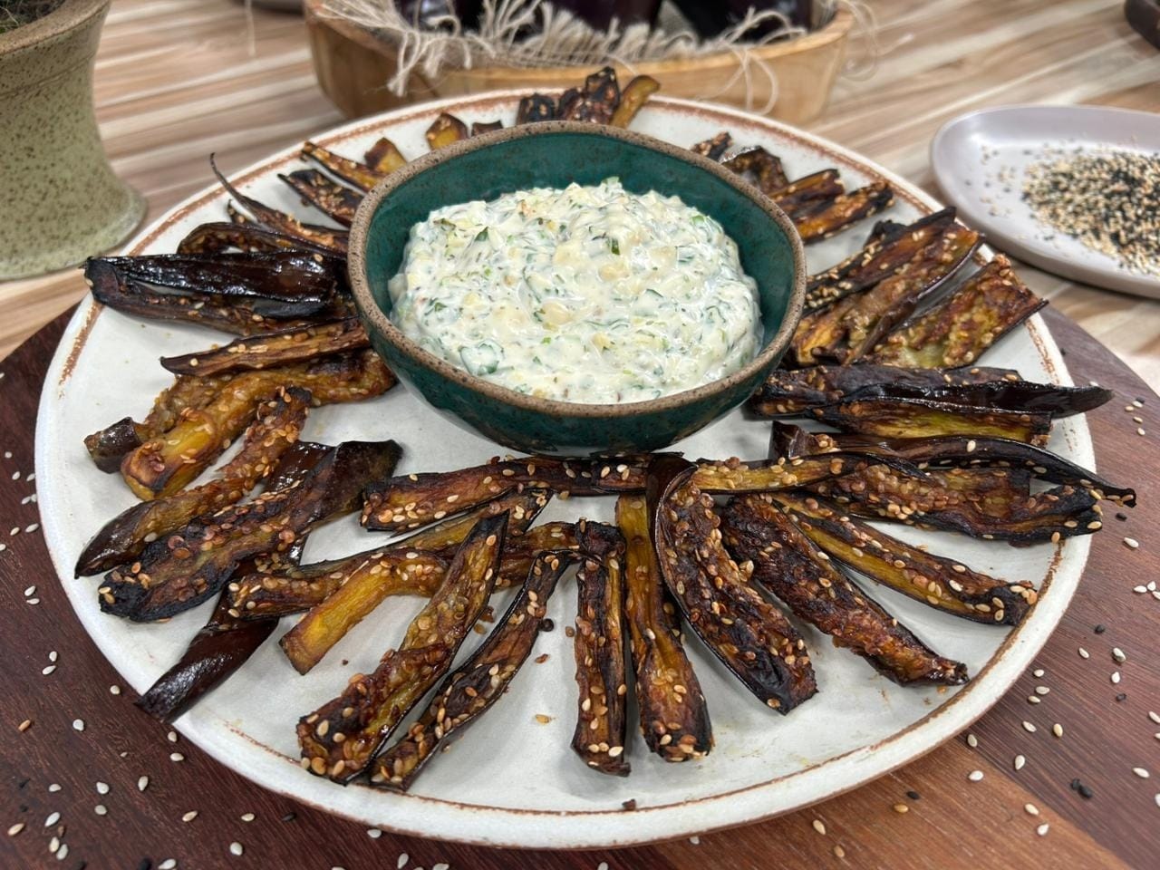 Snack de berinjela do chef Bruno Hashimoto | Band Receitas