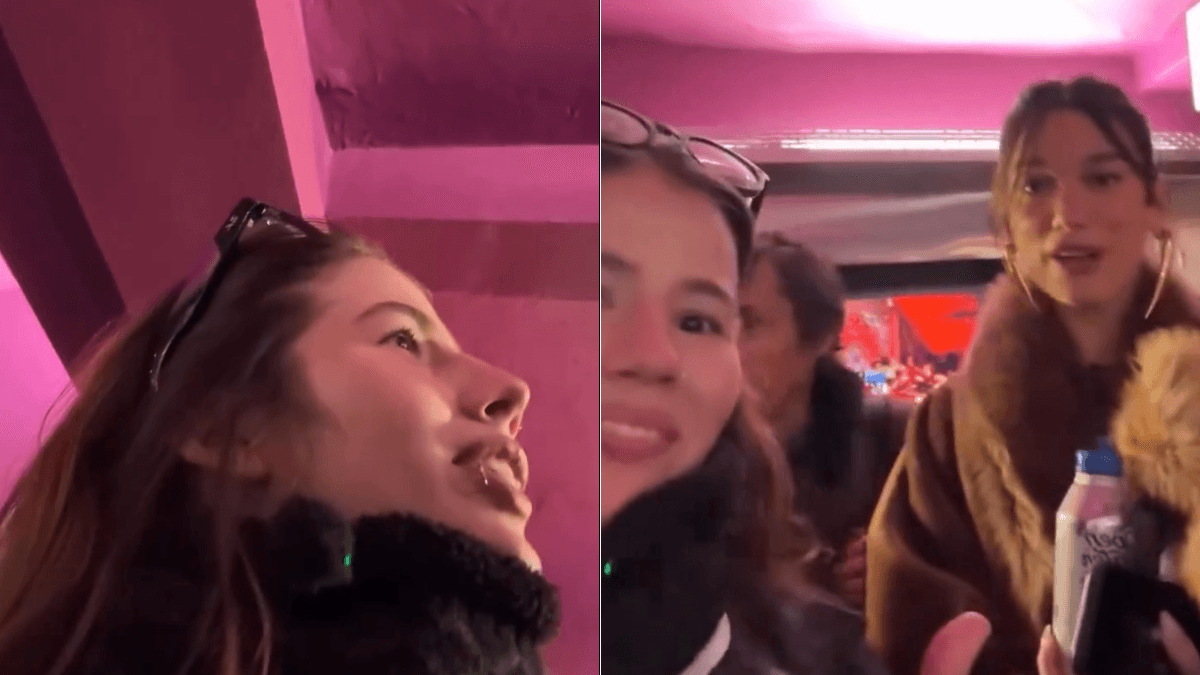 Brasileira encontra Dua Lipa, não acredita e a chama de "mentirosa"