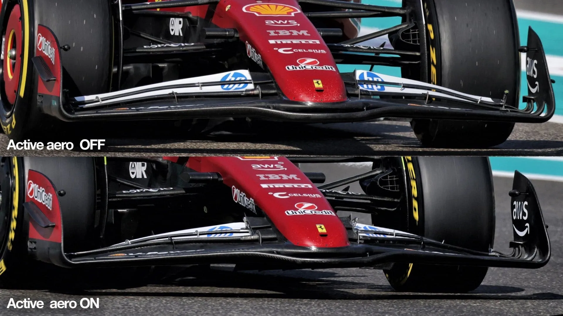 Ferrari utiliza mecanismo para simular asa de 2026