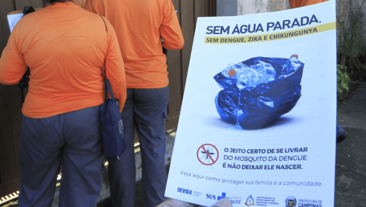 Campinas reforça controle de aedes aegypti em 25 bairros e alerta população