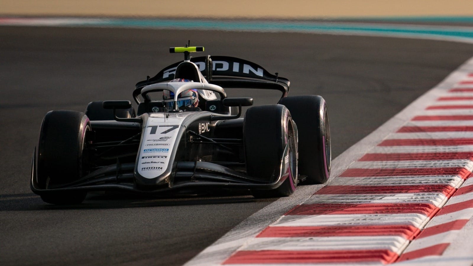 Dunne chegou a liderar a F2 em 2025, mas terminou em quinto (Imagem: Rodin Motorsport)