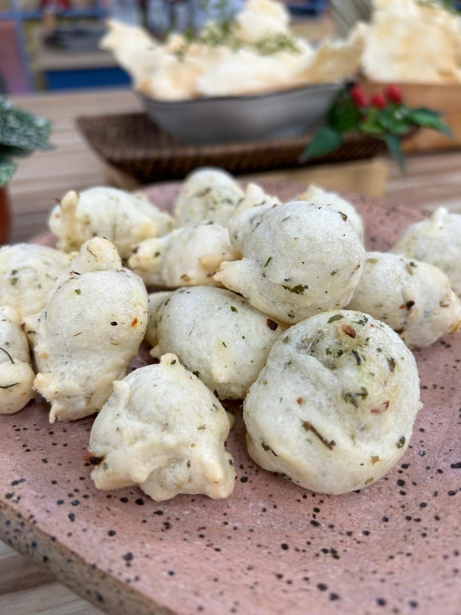 Polvilho crocante do chef Bruno Hashimoto | Band Receitas