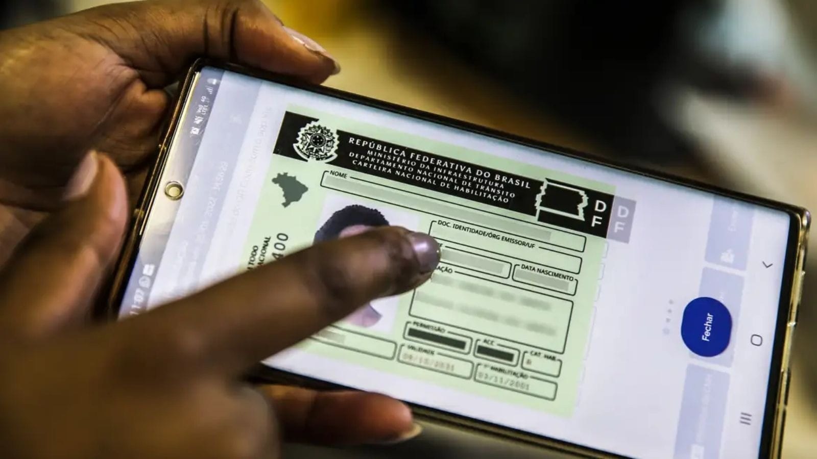 Como solicitar a primeira carteira de habilitação pelo app CNH do Brasil 1