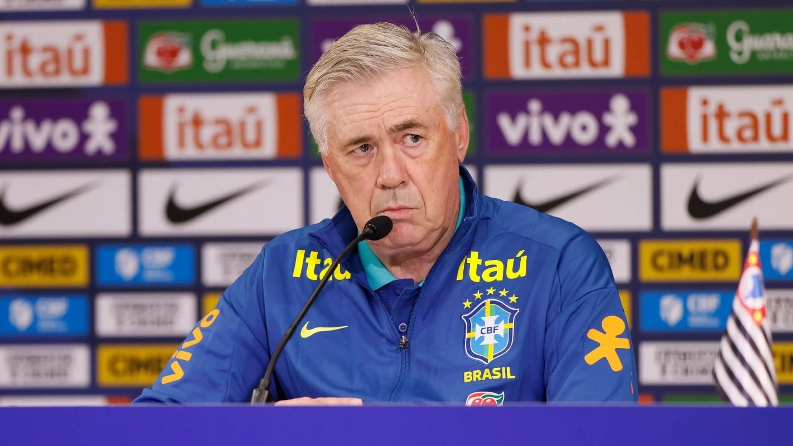 Ancelotti vai renovar com a Seleção Brasileira até 2030, diz jornal