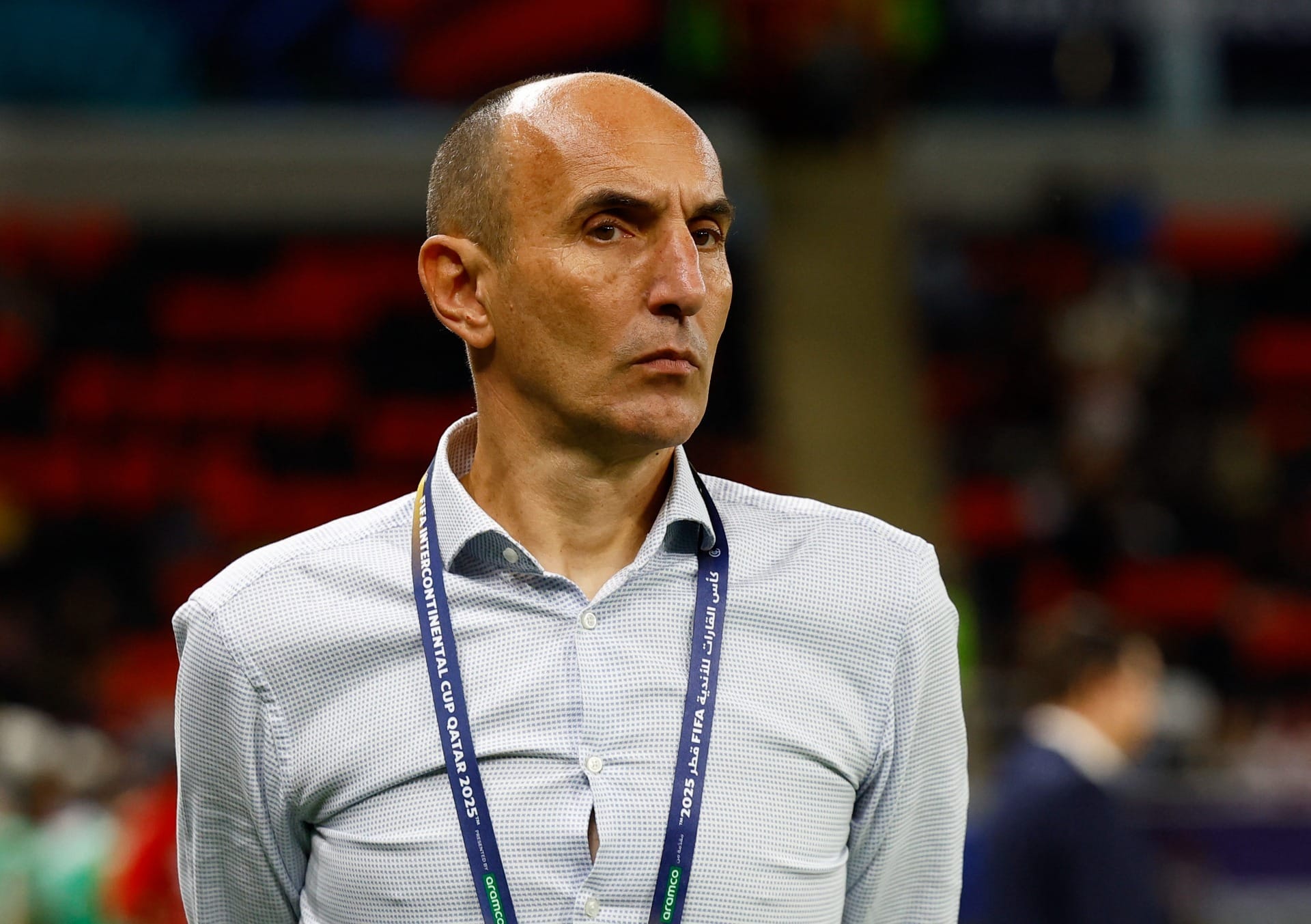 Técnico do Pyramids se irrita em coletiva após eliminação para o Flamengo