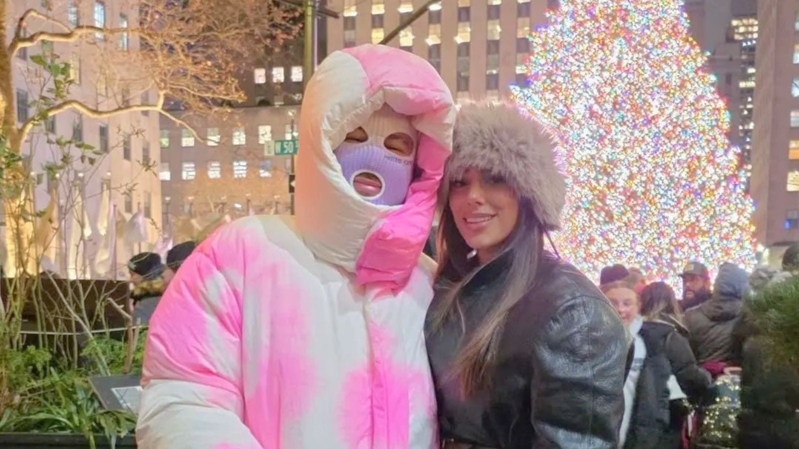 Neymar usa disfarce para andar com Bruna Biancardi por Nova York; assista