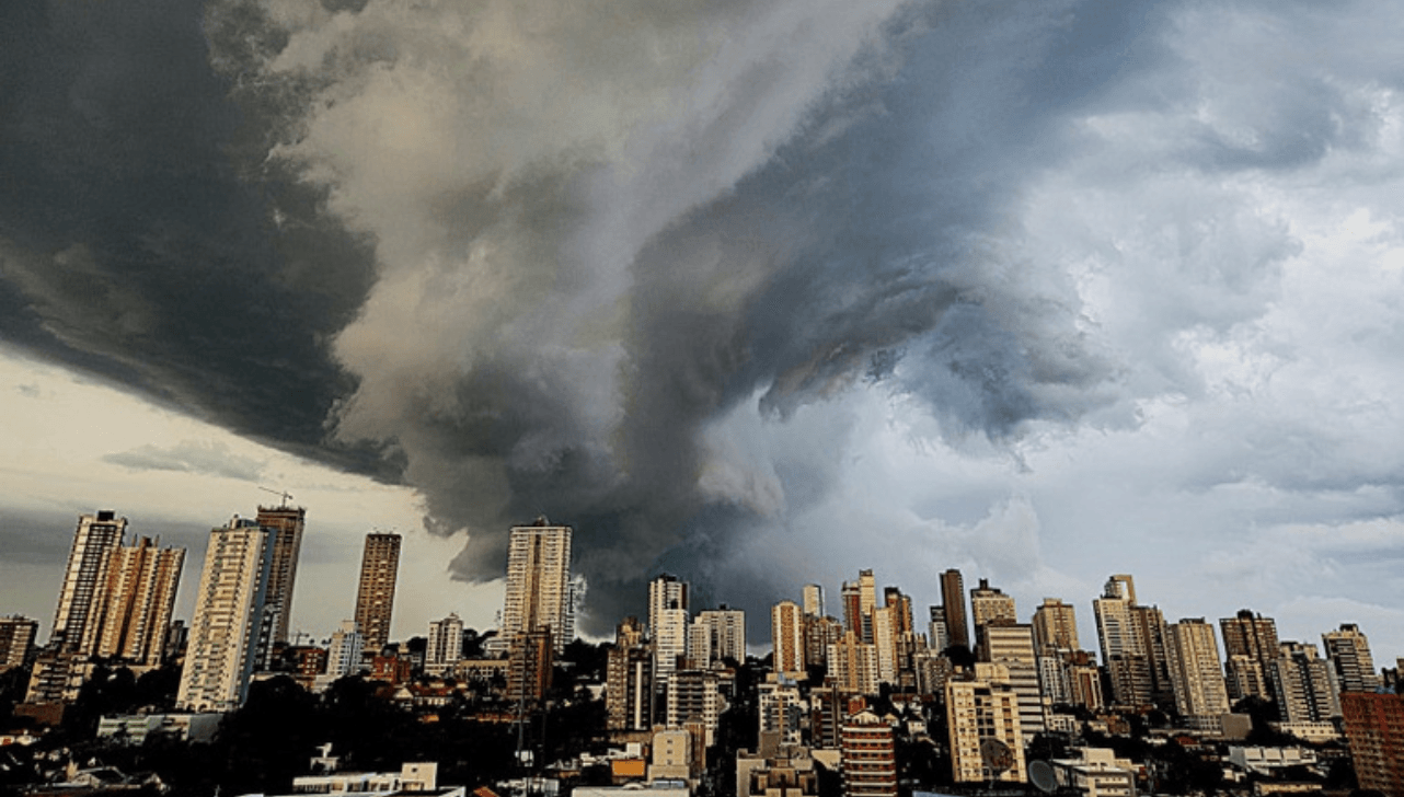 Inmet alerta para tempestade nesta terça-feira (01) no Vale do Paraíba