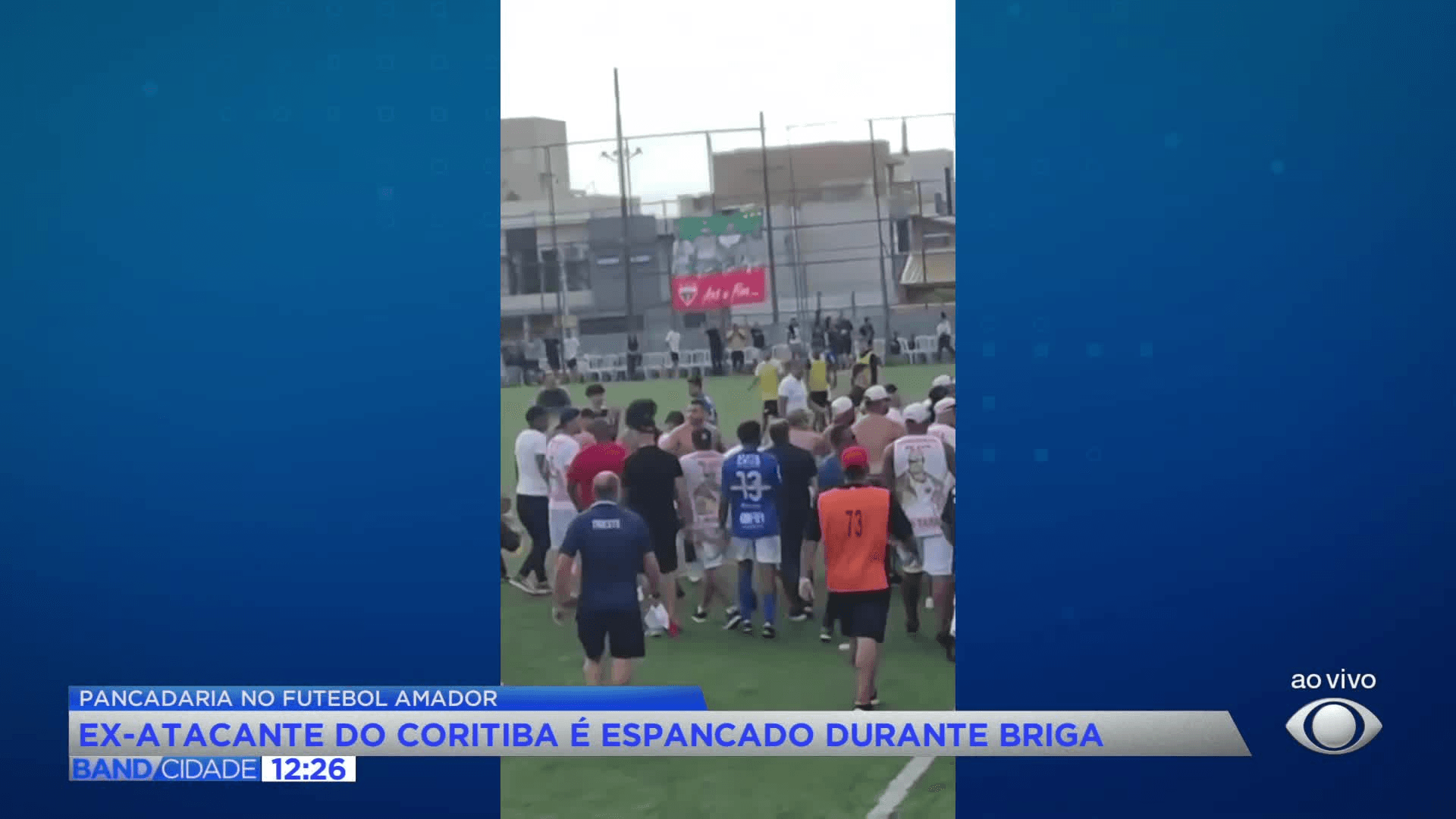 Ex-Timão e Coritiba, Bill é hospitalizado após agressão em final amadora