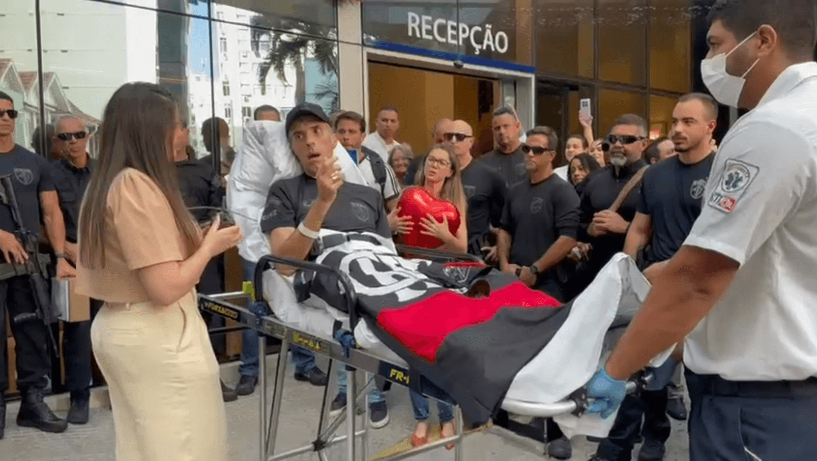 Policial civil baleado na cabeça recebe alta após sete meses internado