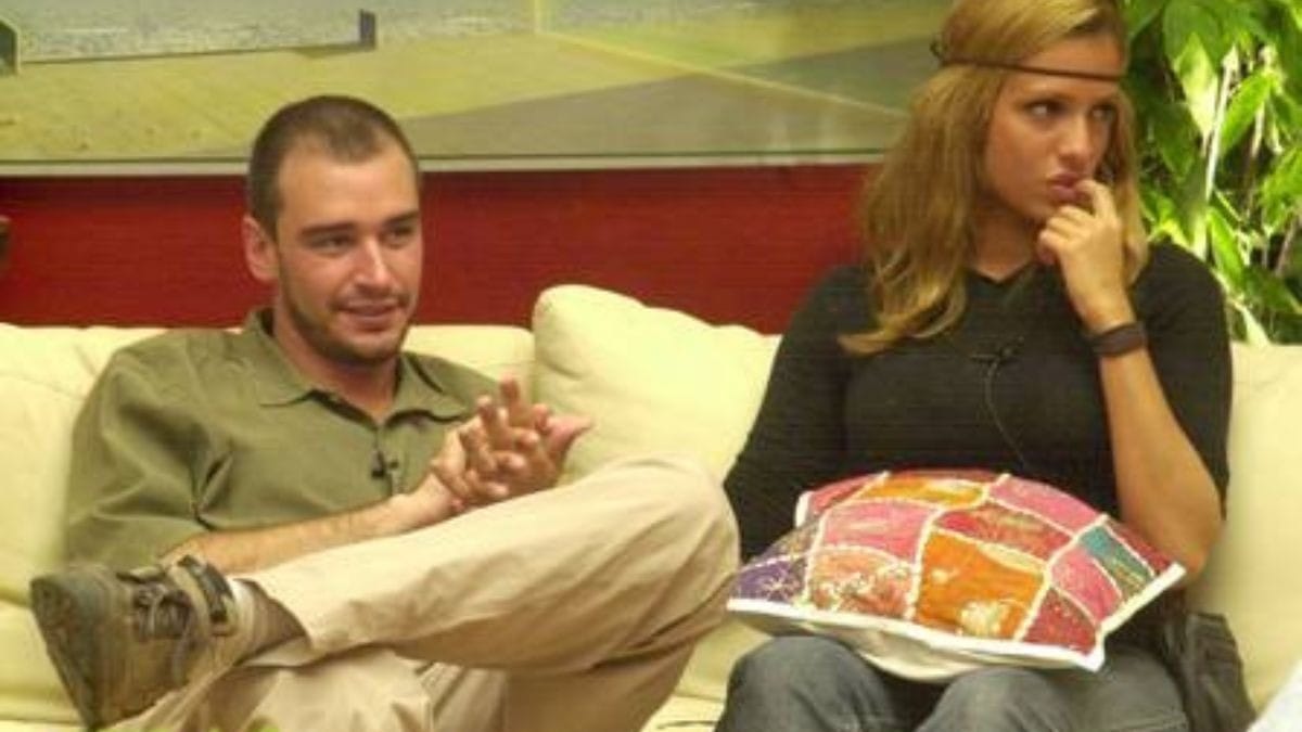 Manuela Santos Saadeh e Thyrso Mattos, no BBB 2 | Reprodução/Globo