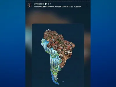Entenda a polêmica causada por Milei com post de países como favelas