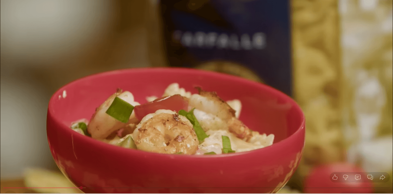 Carpaccio de tomate com farfalle ao pesto e lulas grelhadas | Band Receitas