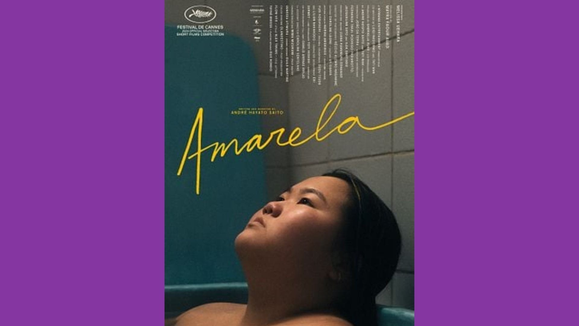 Curta brasileiro também está na shortlist do Oscar; conheça 'Amarela'