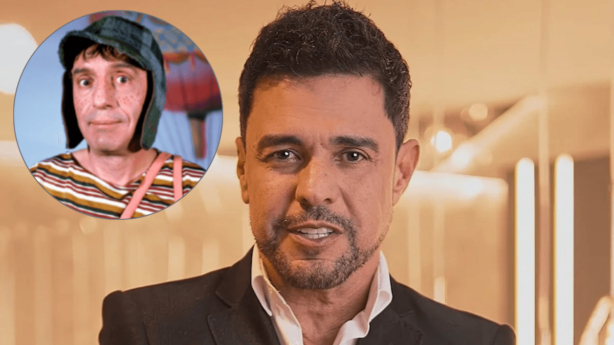 Zezé Di Camargo tem especial trocado por episódio de Chaves no SBT