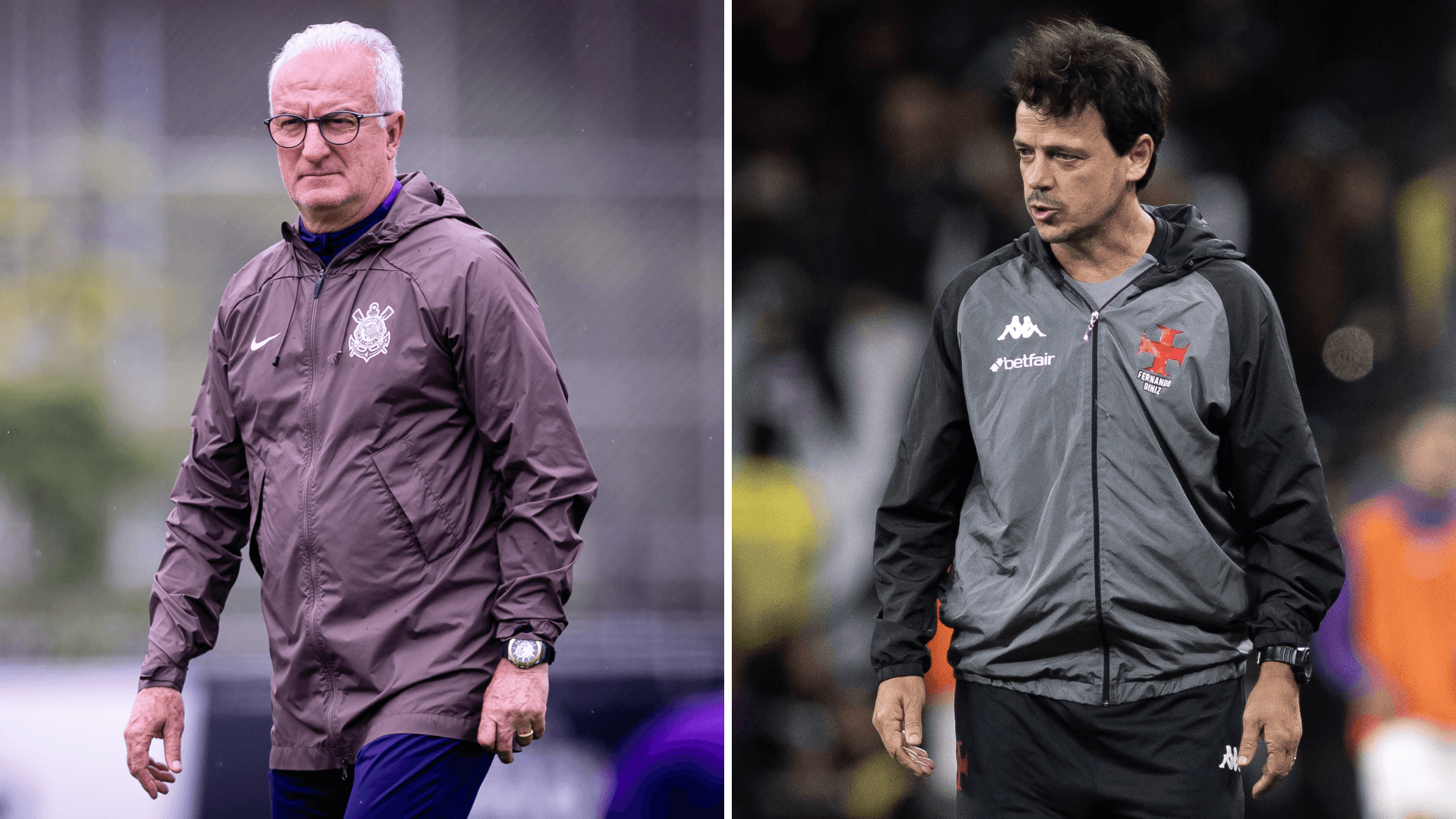 Da Seleção à final: Diniz e Dorival duelam pelo título da Copa do Brasil
