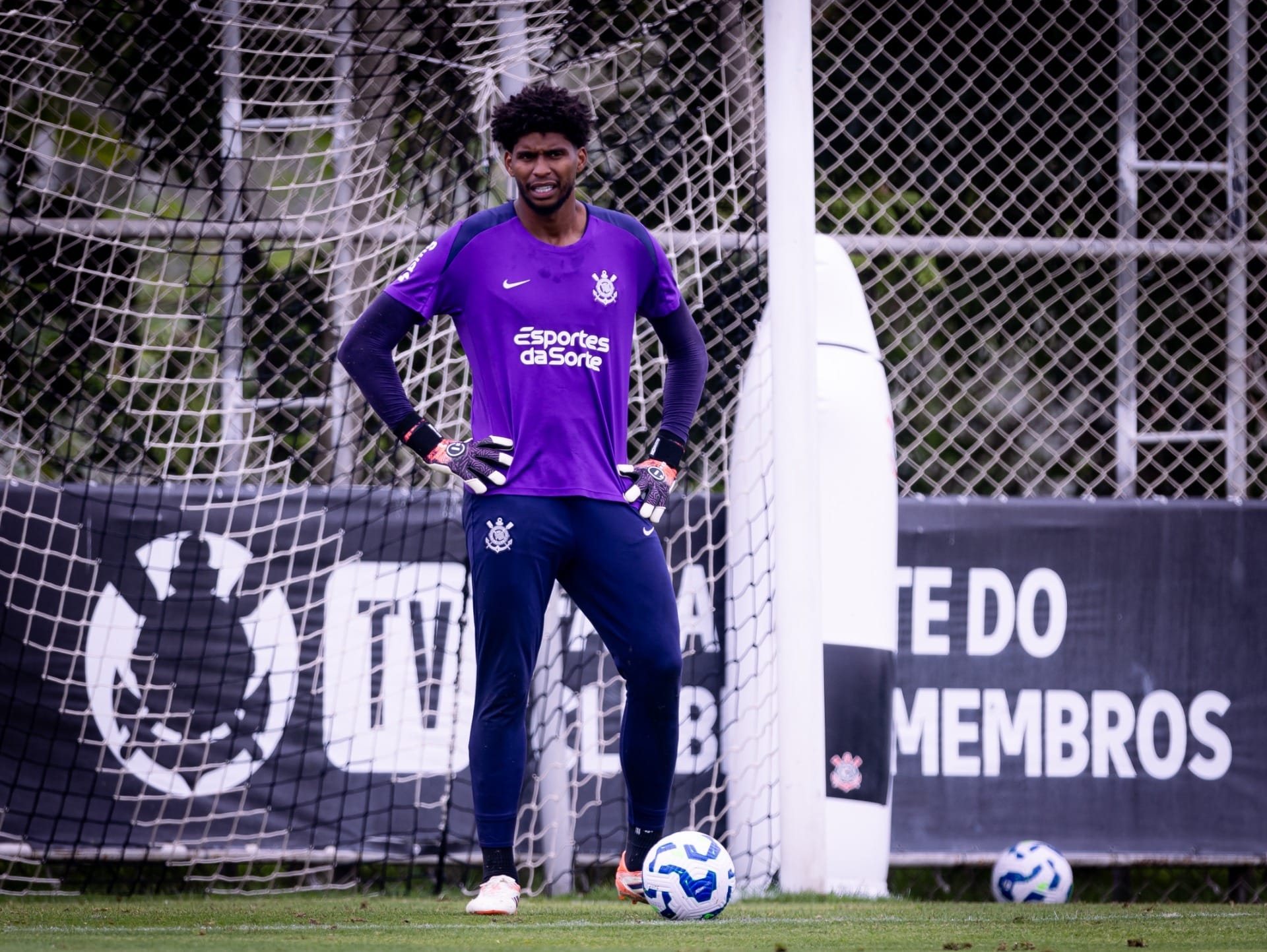 Corinthians treina pênaltis antes da final da Copa do Brasil