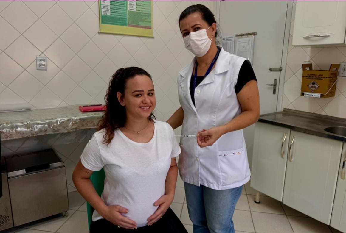 Gestantes protegem bebês com vacina contra bronquiolite