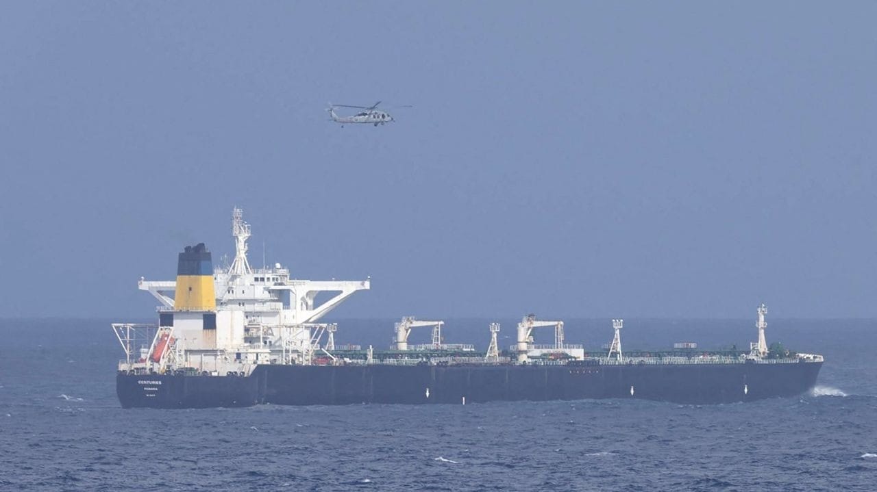 Petroleiro é apreendido pelos EUA na Costa da Venezuela, dizem autoridades