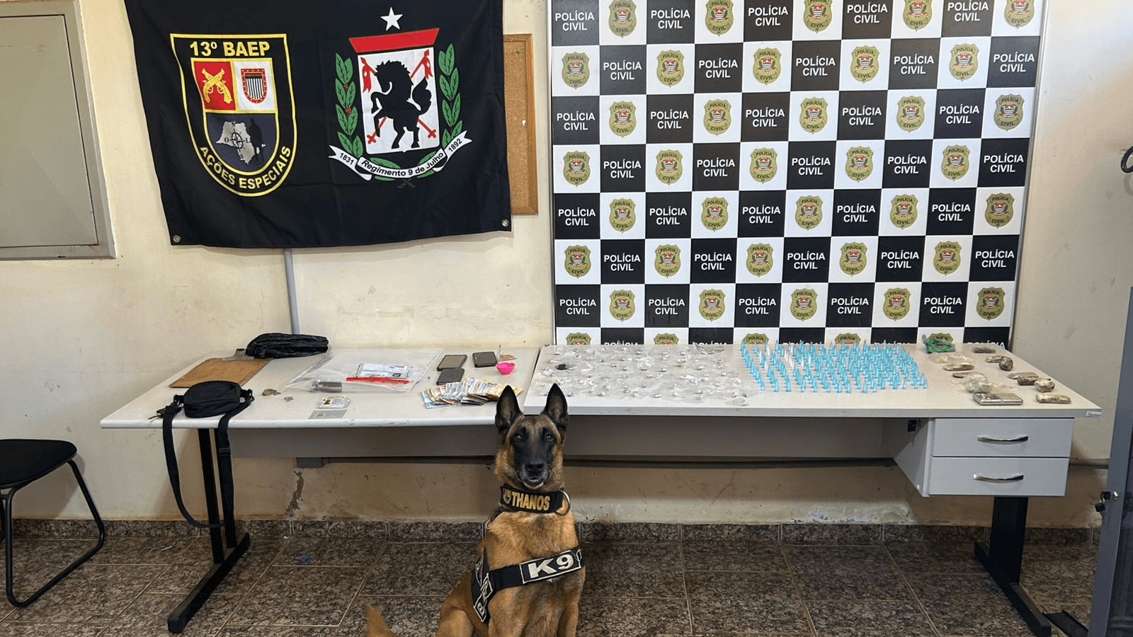 Polícia Civil prende dois homens por tráfico de drogas em Igaraçu do Tietê