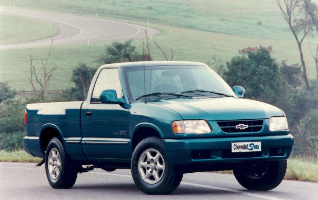 Chevrolet S10 em 1995, ano de lançamento