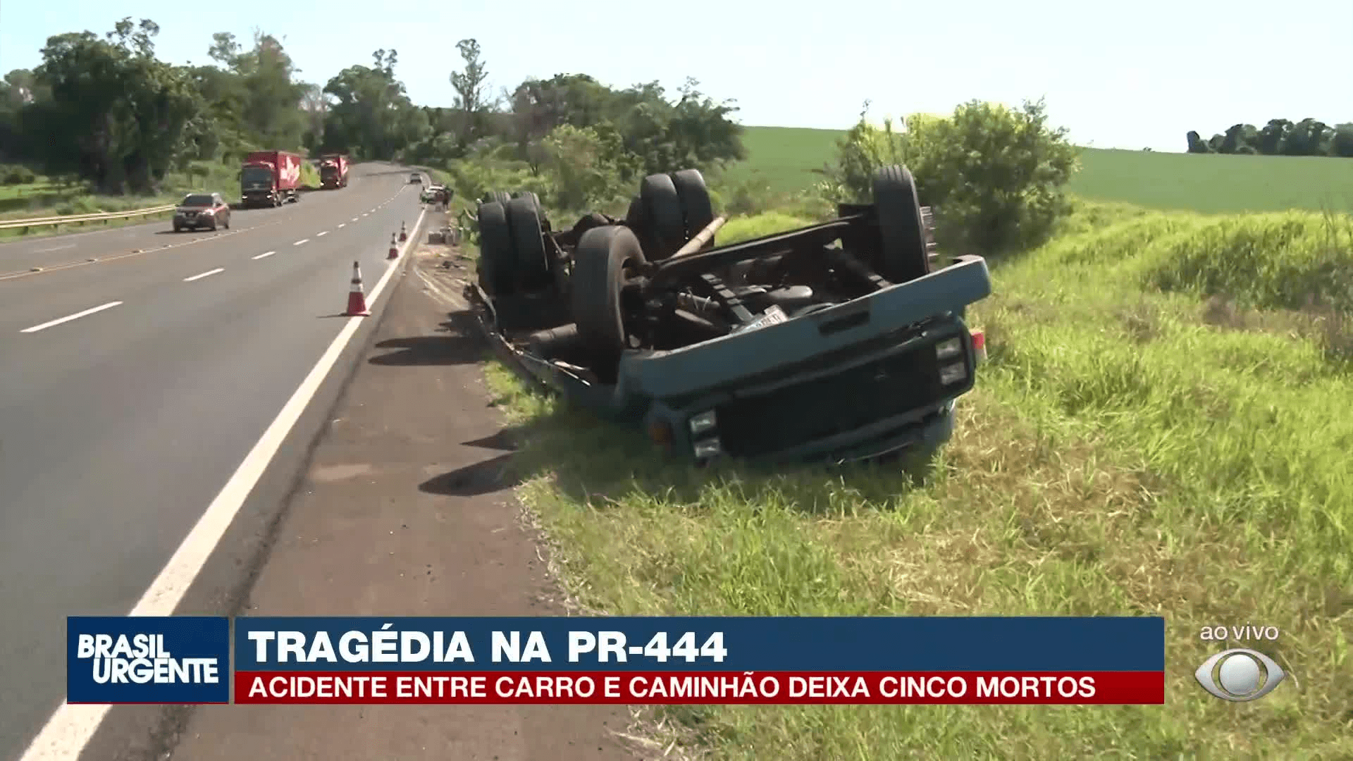 Acidente na PR-444 deixa cinco mortos entre Mandaguari e Arapongas 1
