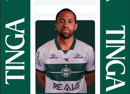 Coritiba anuncia lateral Tinga, ex-Fortaleza, o terceiro reforço para 2026