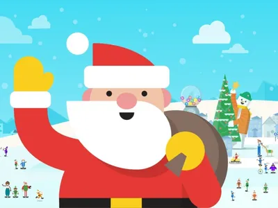 Sites acompanham viagem do papai noel em tempo real