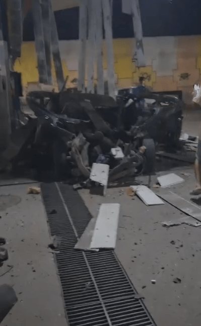 Explosão de cilindro de gás deixa feridos em posto de São Gonçalo