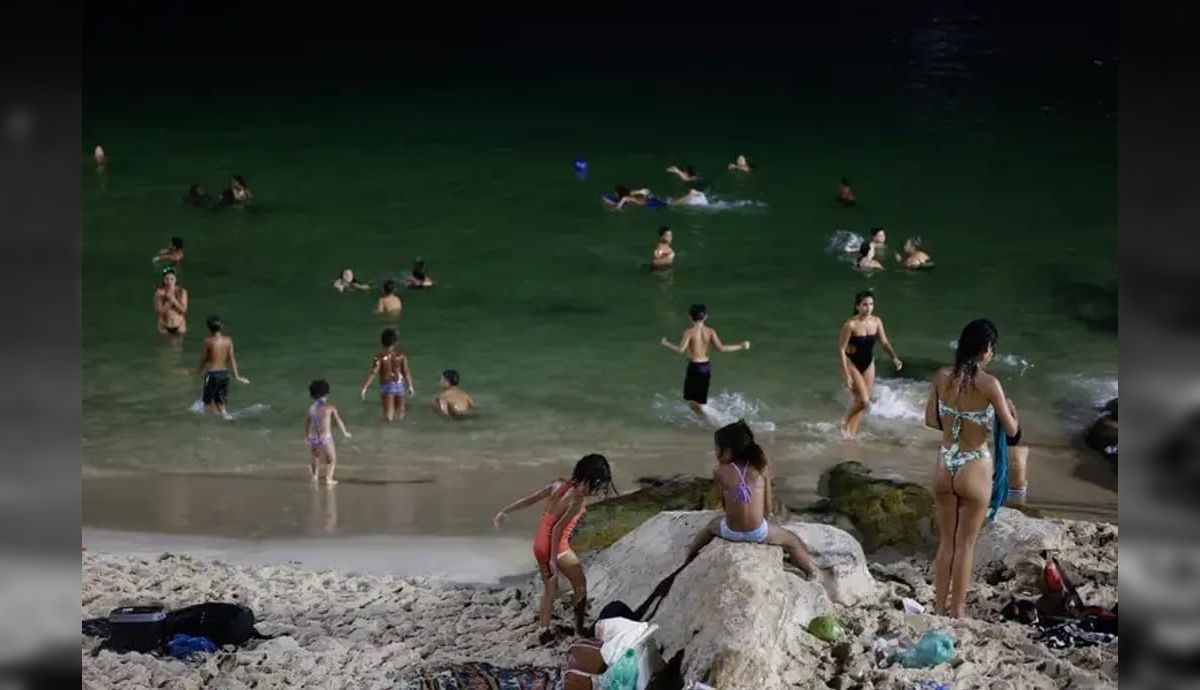 Bombeiros usam drones para alertar sobre riscos do mergulho noturno no RJ