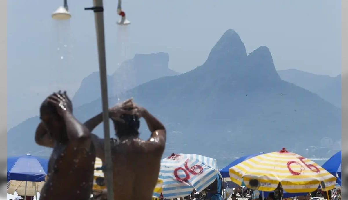 Calor provoca mais de 1.300 atendimentos na rede municipal do Rio