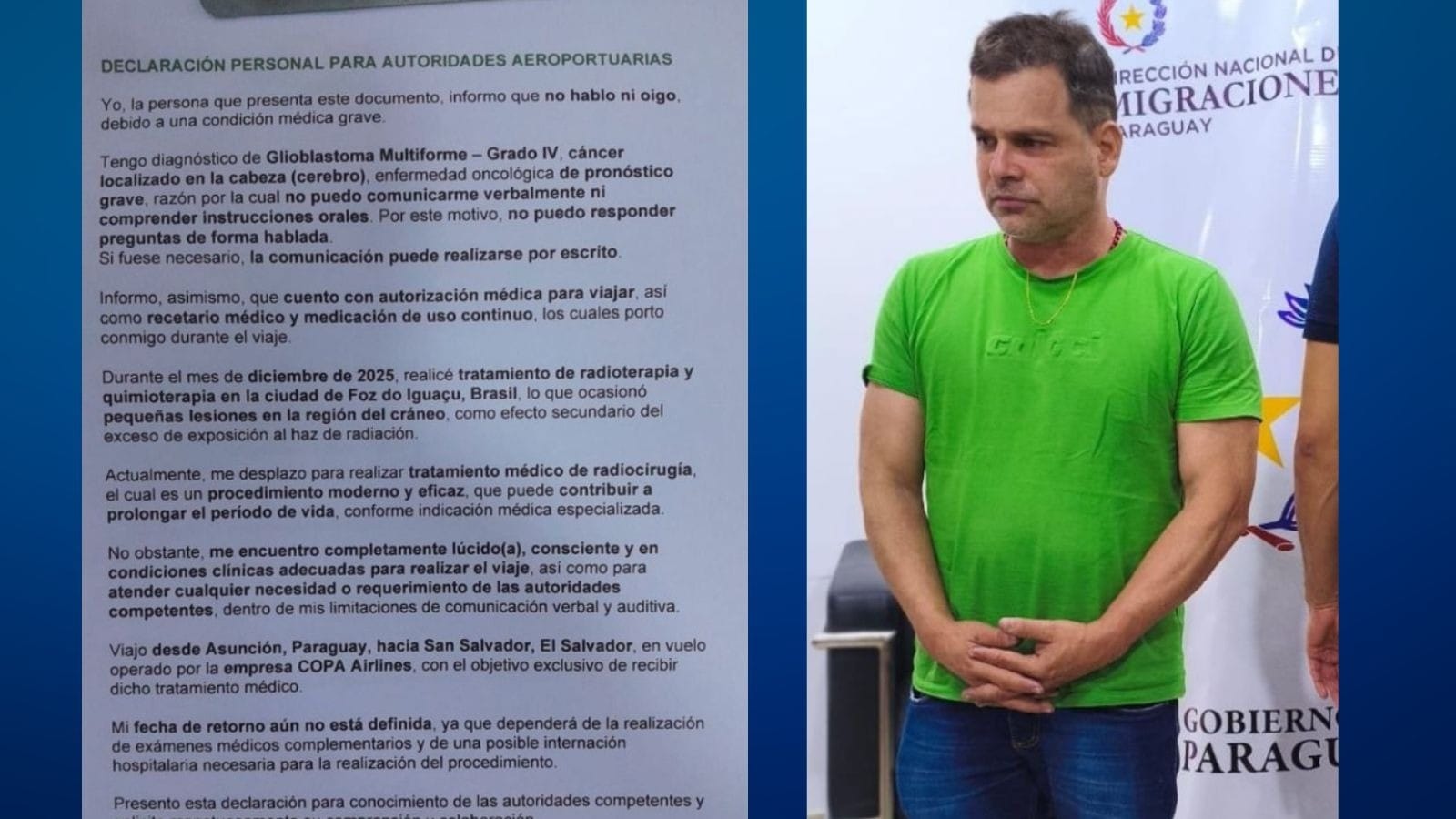 Silvinei mostrou atestado falso de que não ouvia ou falava por câncer