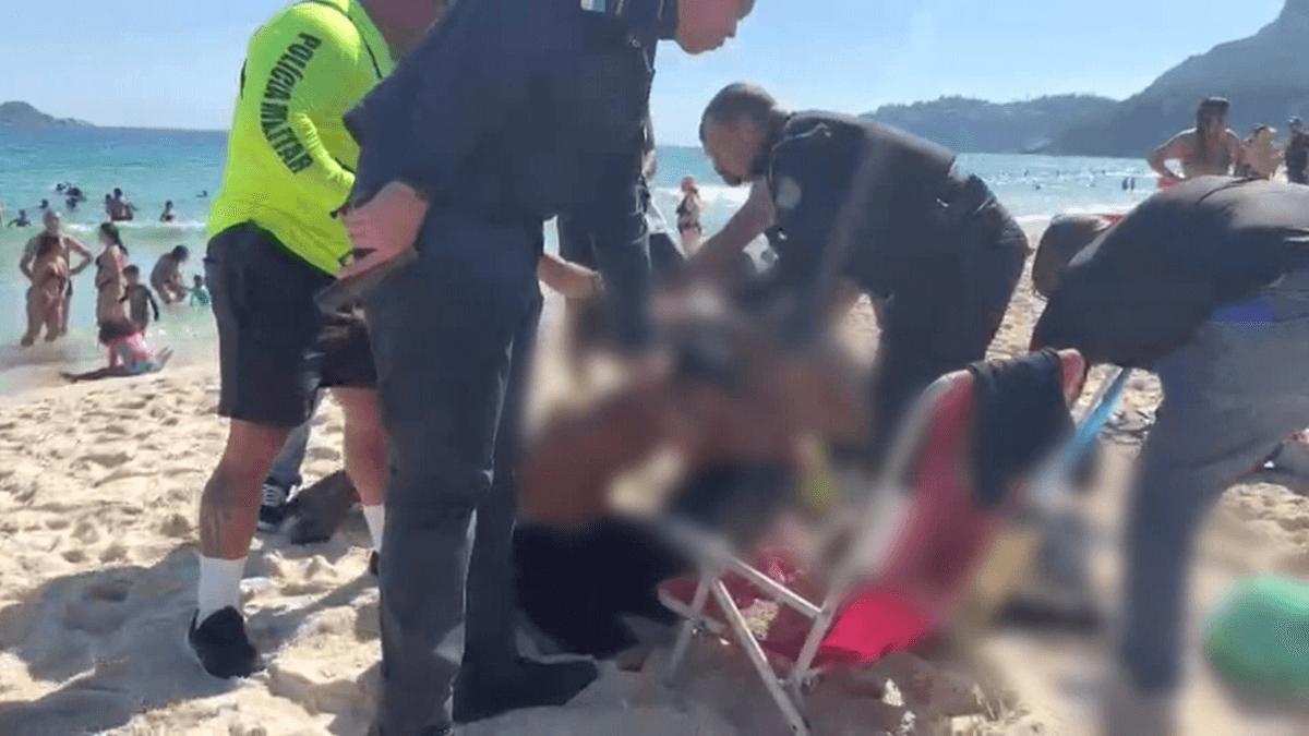 Traficante preso em praia do RJ era ligado ao Comando Vermelho