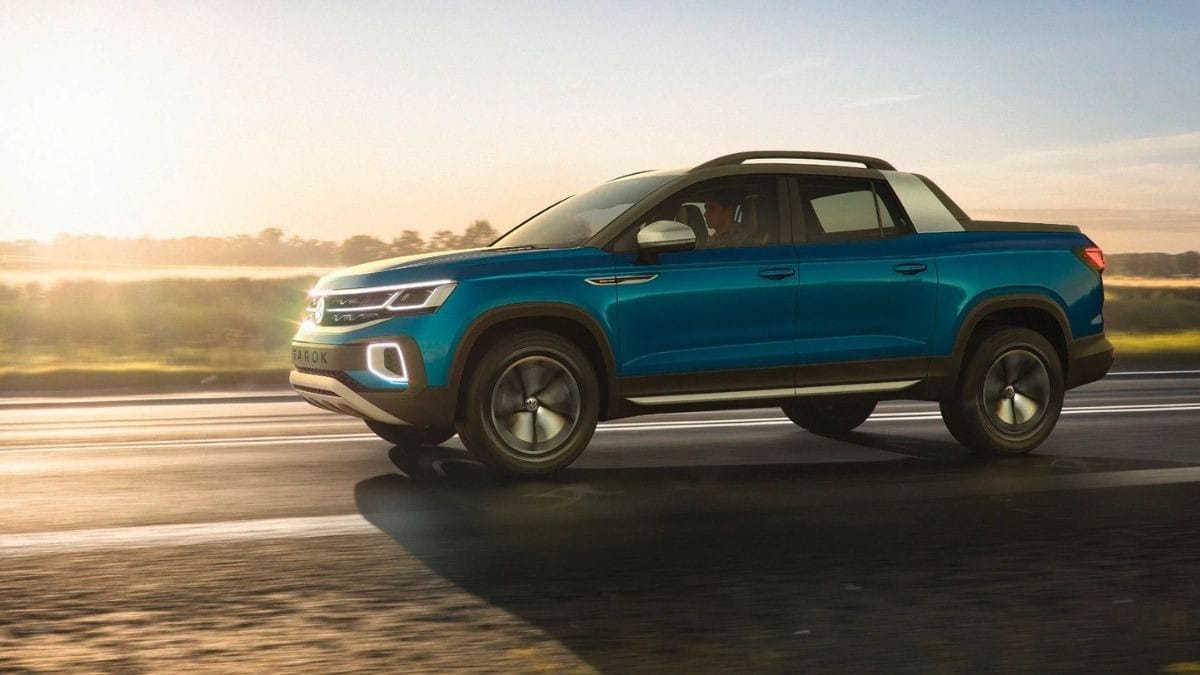 Volkswagen Tarok Concept inspira nova picape que a marca lançará no Brasil | Crédito: Divulgação